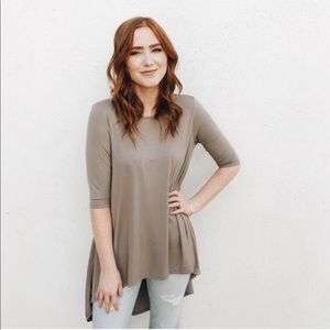 CJLA Cocoa Tunic - M